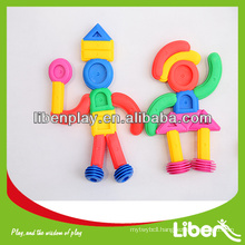 Novel Creative plastic interlocking toy for kids with factory price LE.PD.012